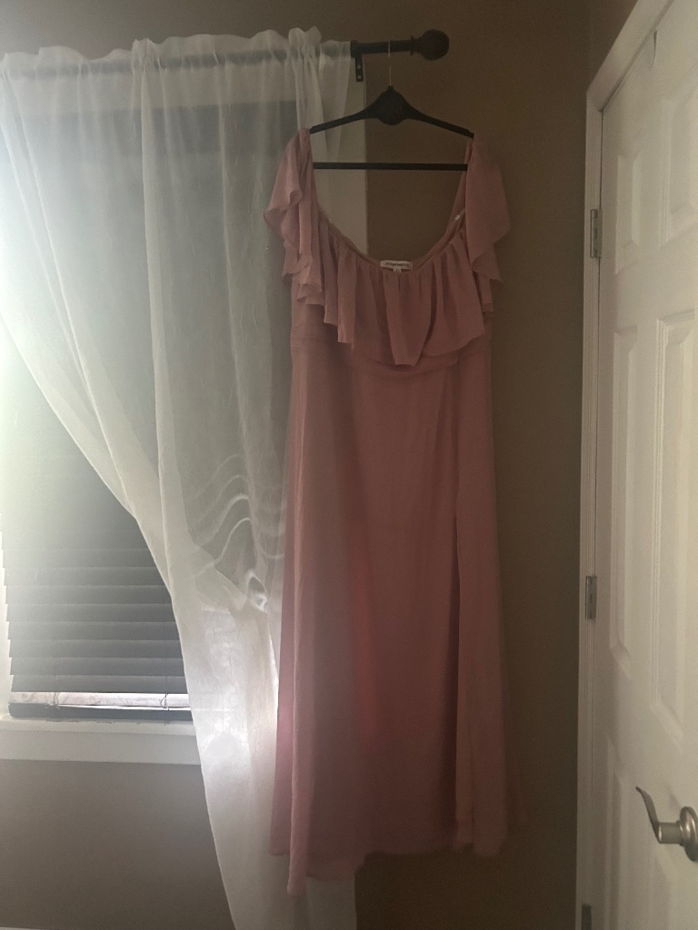 Light pink gown